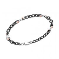 Bracciale Zancan Uomo Hi Teck in Acciaio EHB158 - EHB158
